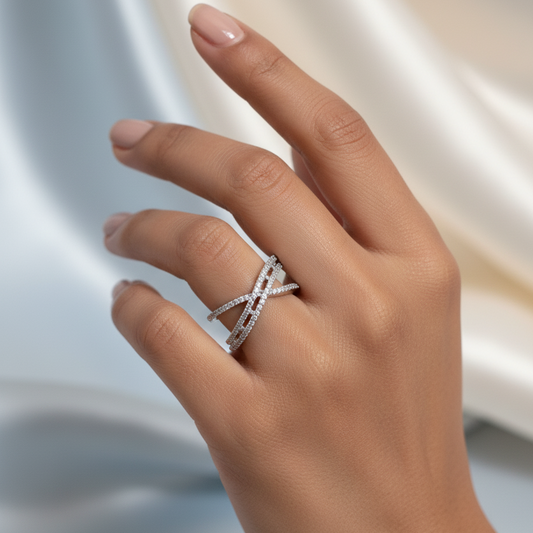 Silver Infinity Ring