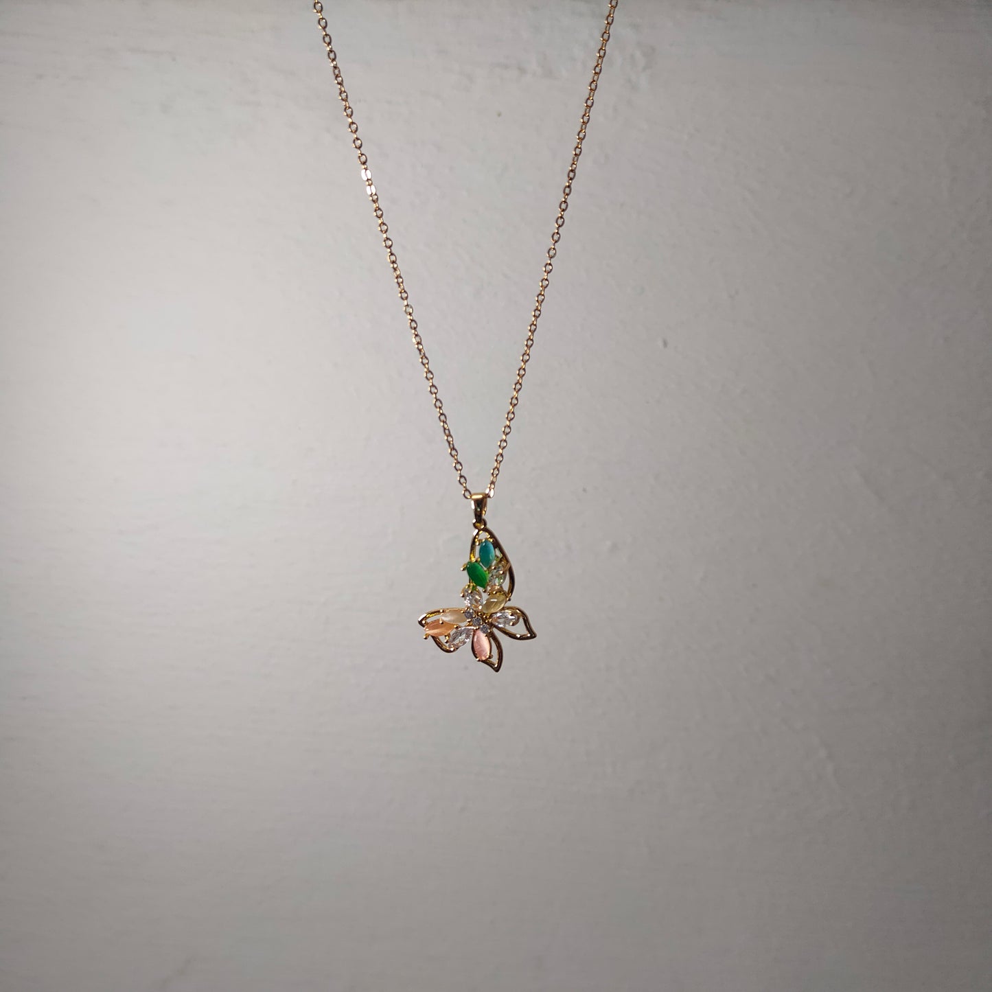 Butterfly Bloom Anti Tarnish Necklace