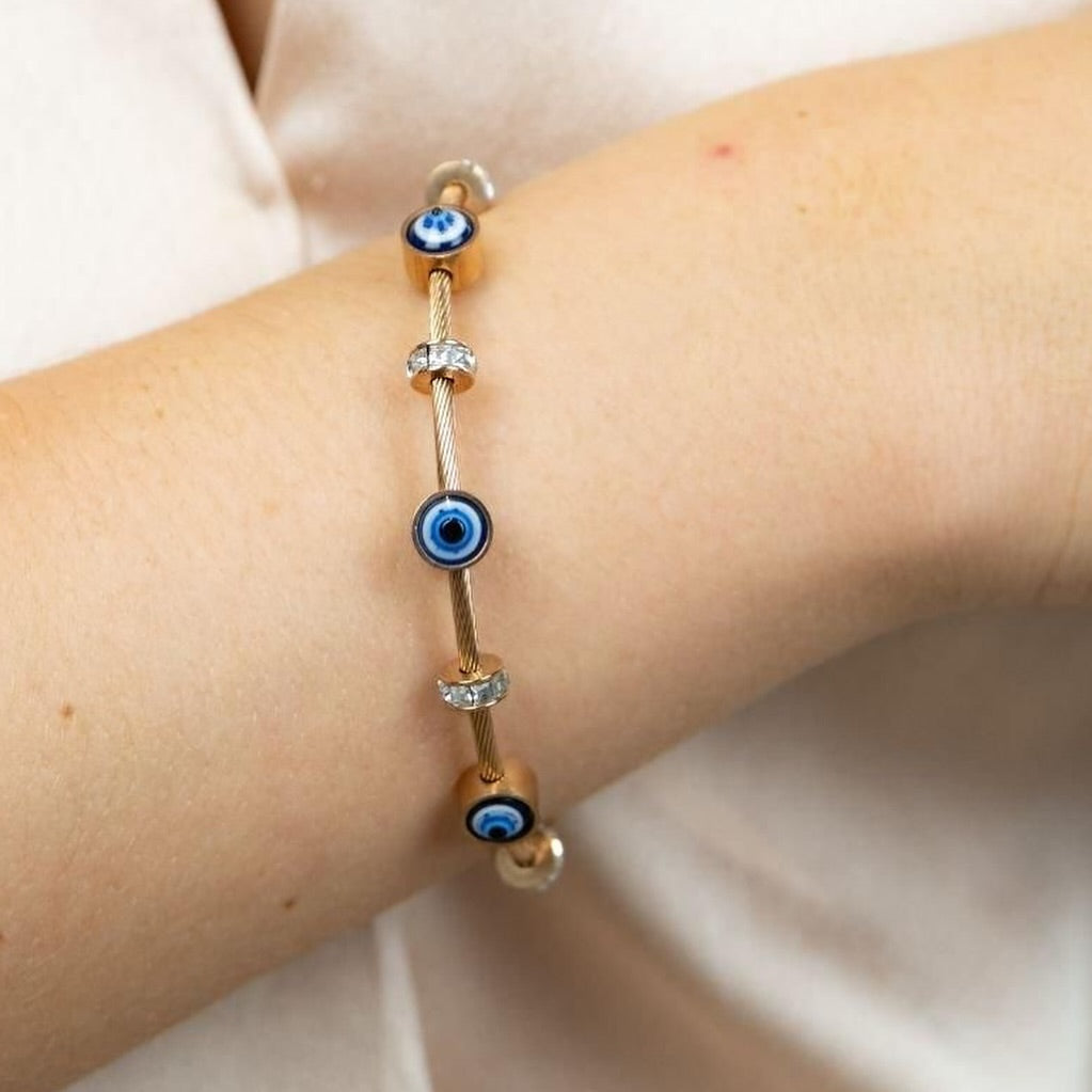 Evil eye bracelet