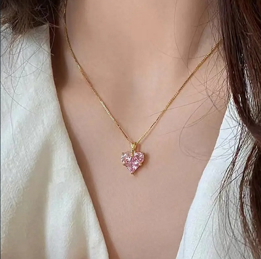 AD Heart Theme Necklace