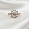 Halo Gemstone Rings