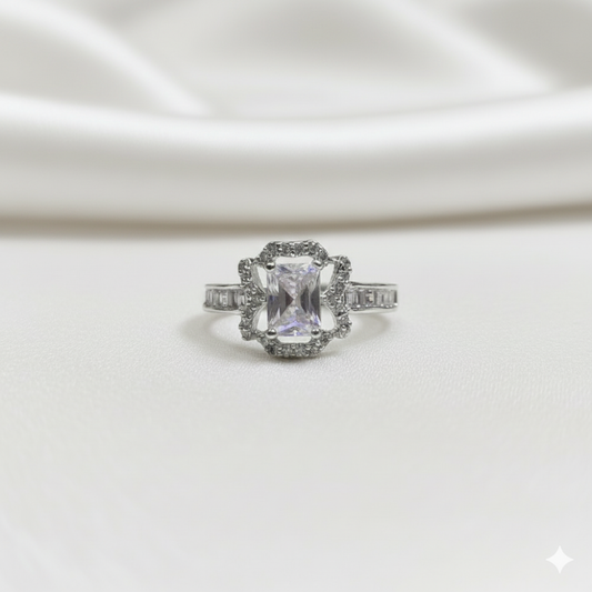 Halo Gemstone Rings