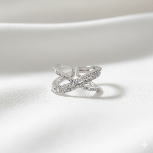 Silver Infinity Ring