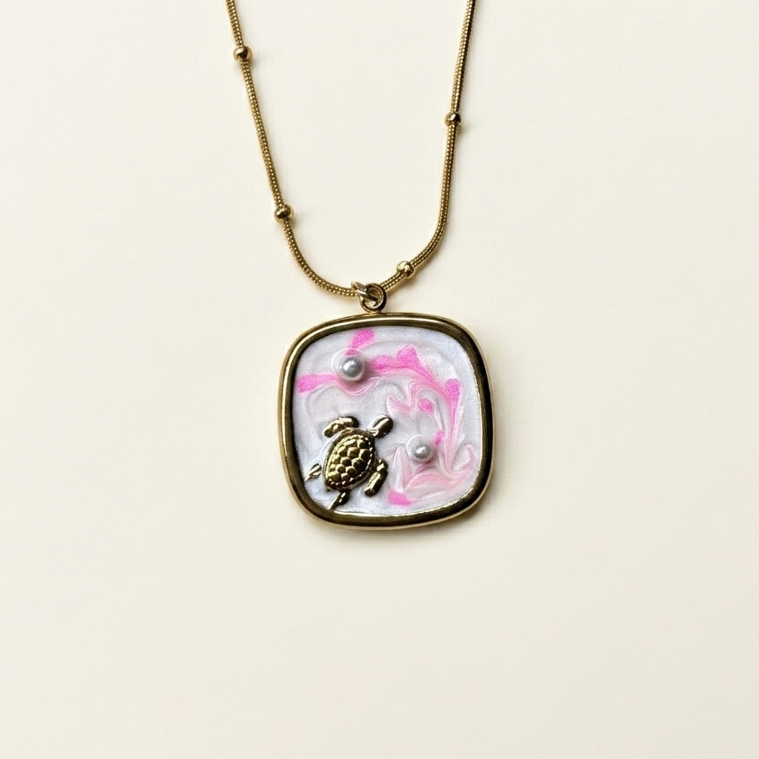 Moon Pendant Necklace