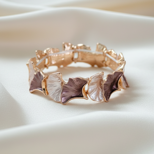 Divine Flow Enamel Bracelet