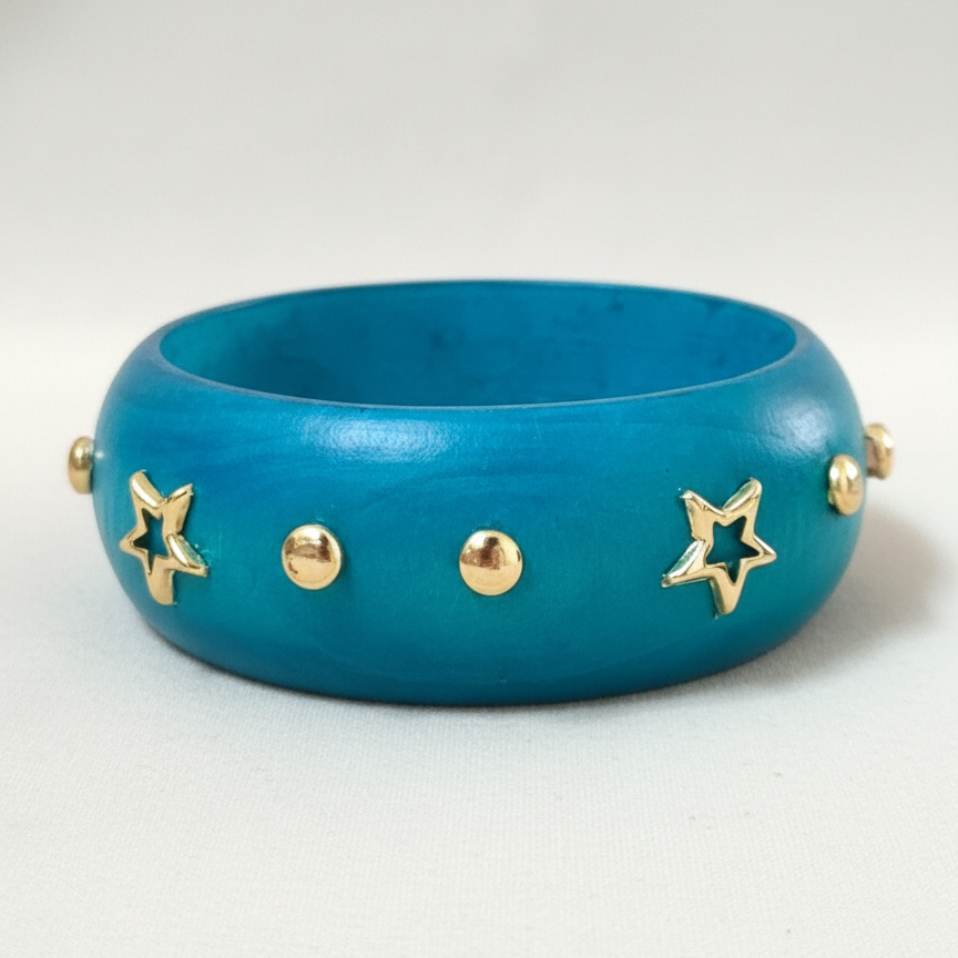 Wooden Chunky Broad Kada