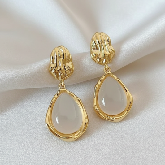 Gold Drop Earring