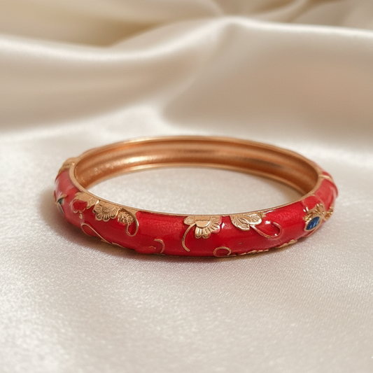 Thin Blossom Bangle