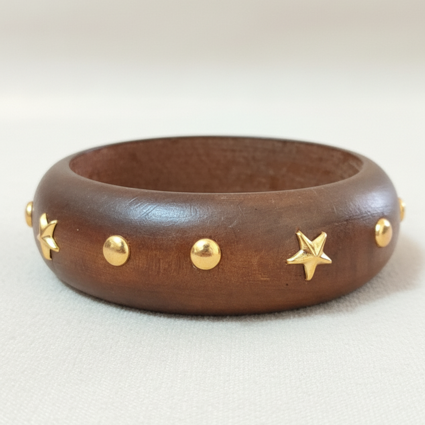 Wooden Chunky Kada