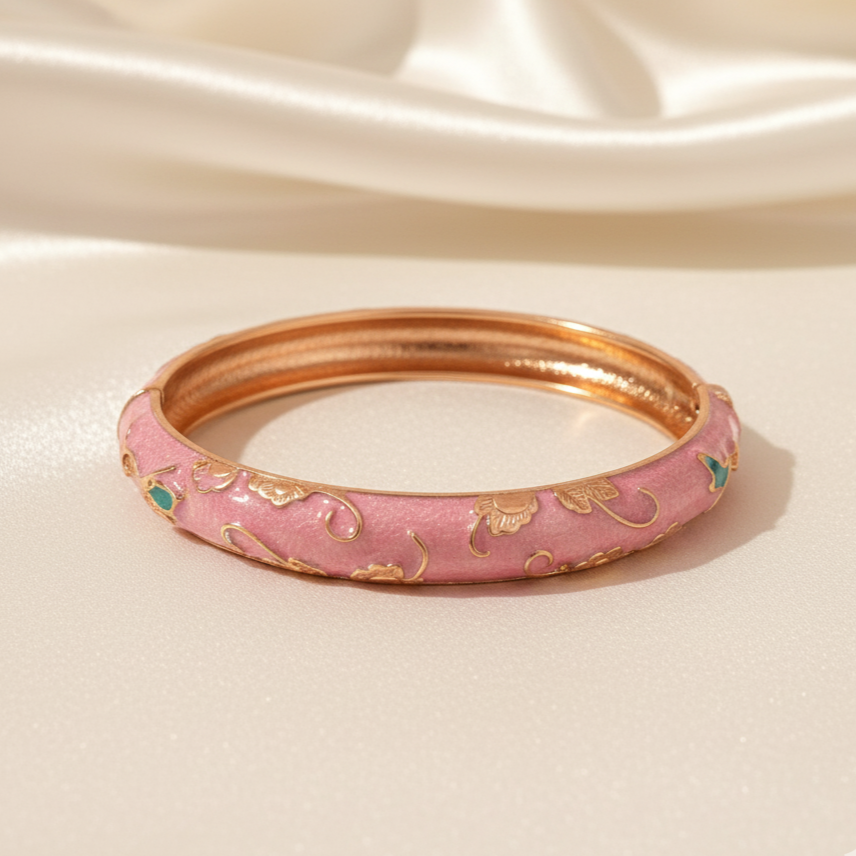 Thin Blossom Bangle