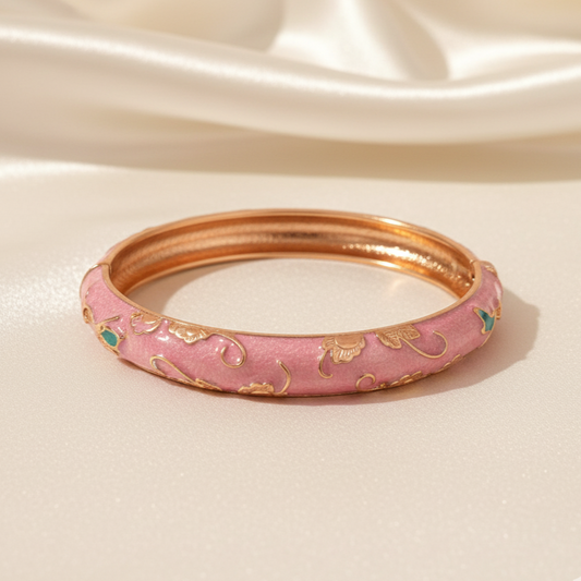 Thin Blossom Bangle