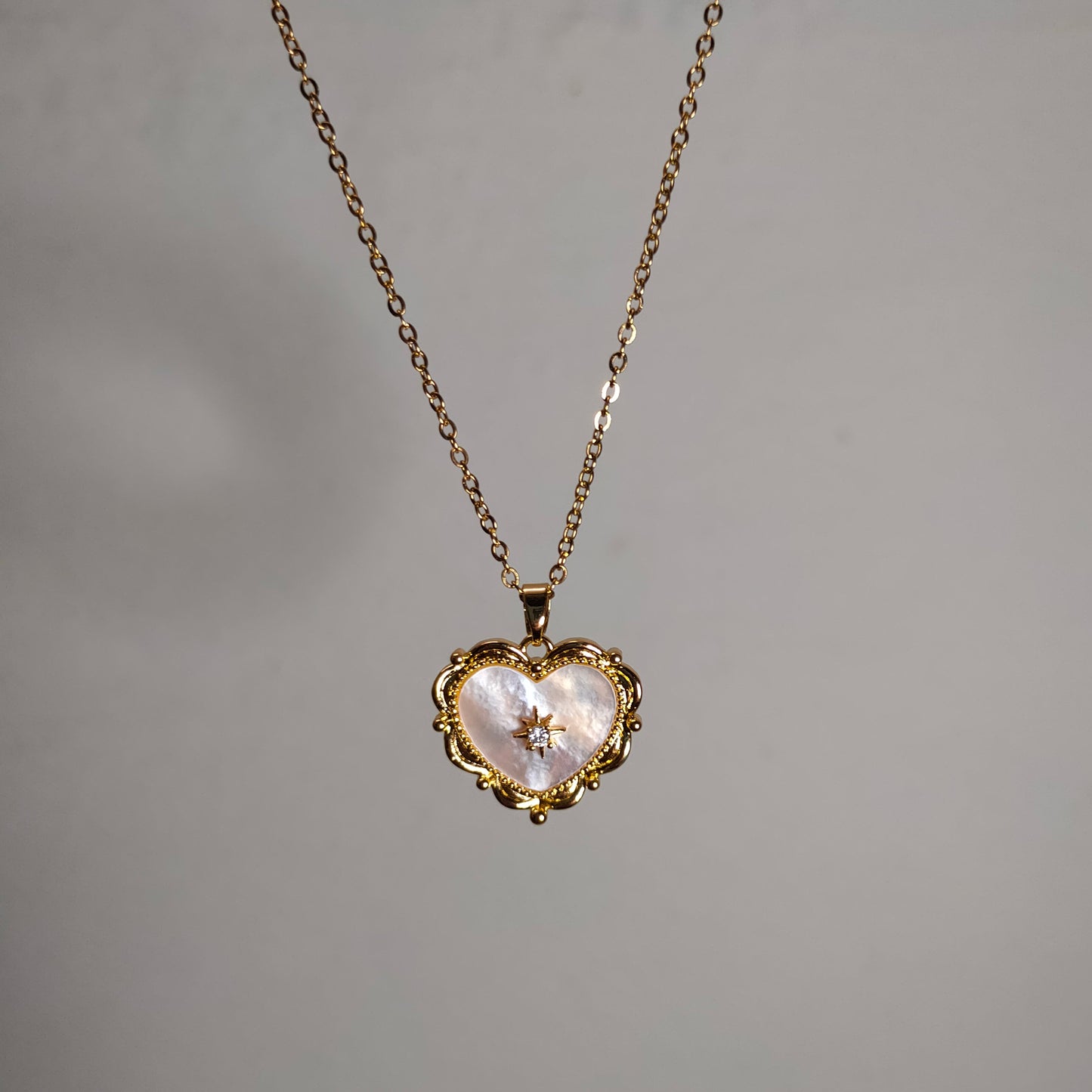 Heart Star Pendant Necklace