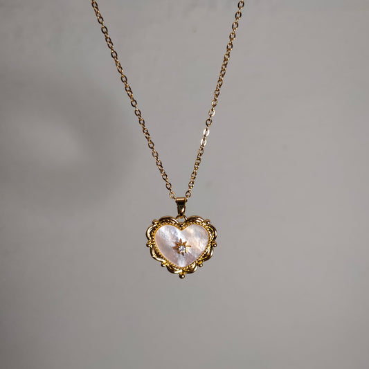 Heart Star Pendant Necklace