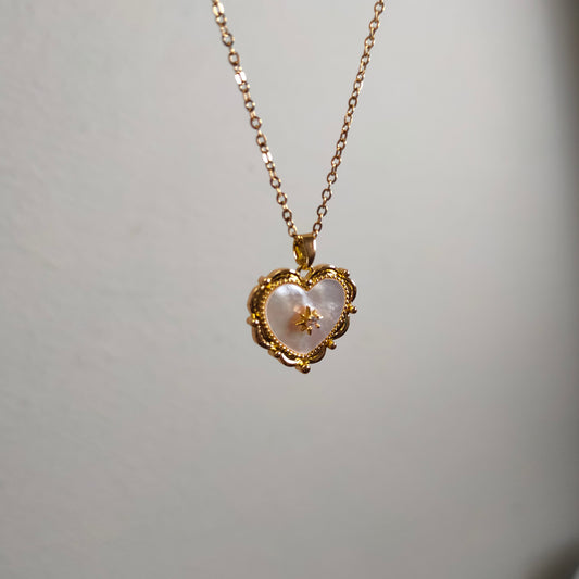 Heart Star Pendant Necklace