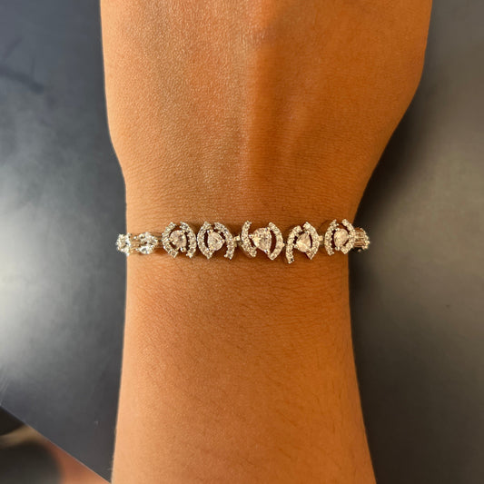 Fancy Cut CZ Bracelet