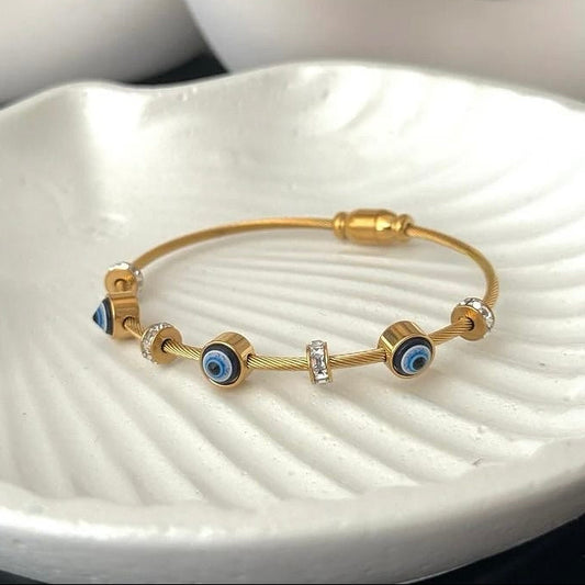 Evil eye bracelet