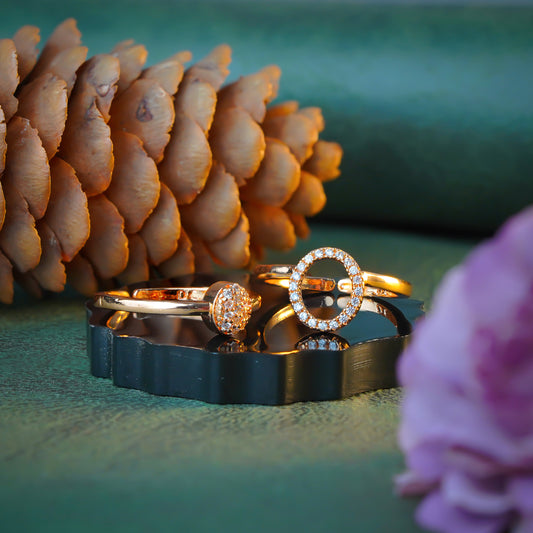 Radiant Halo Ring