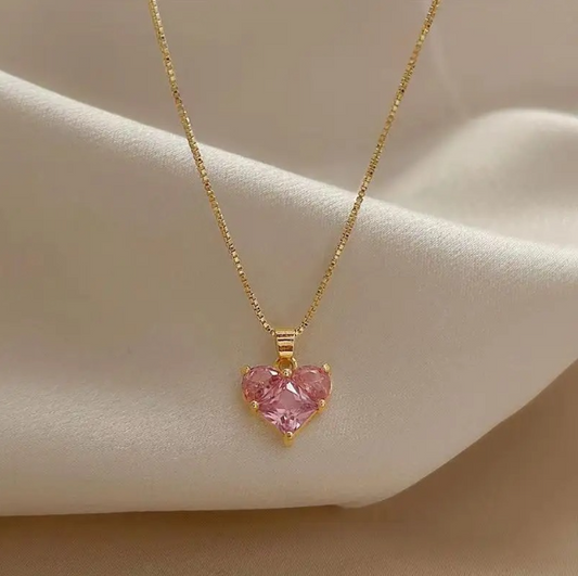 AD Heart Theme Necklace