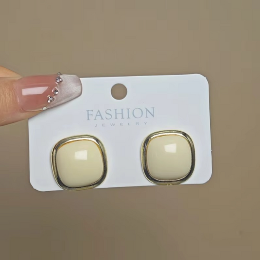 Square Stone Earring