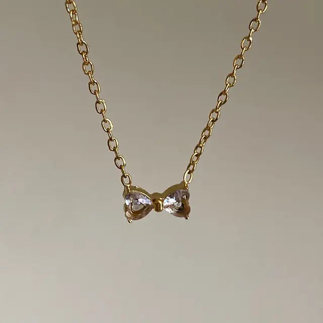 Bow Necklace