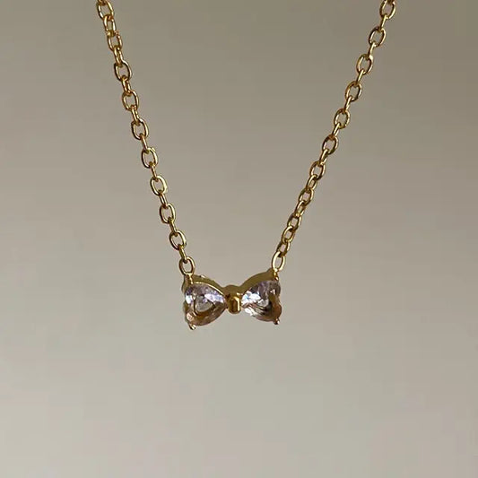 Bow Necklace