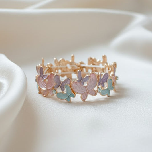 Divine Flow Enamel Bracelet